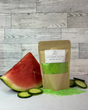 CUCUMBER, MELON NATURAL BATH SALTS