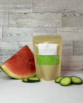 CUCUMBER, MELON NATURAL BATH SALTS