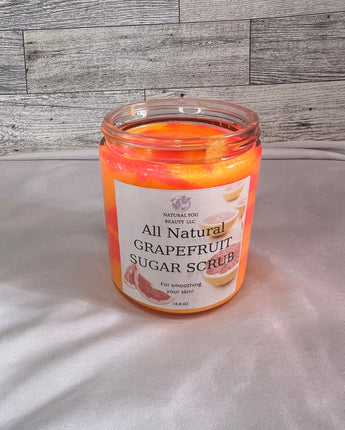 All Natural GRAPEFRUIT SUGAR SCRUB