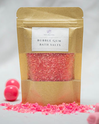 BUBBLE GUM NATURAL BATH SALTS