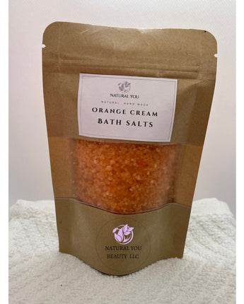 ORANGE CREAM NATURAL BATH SALTS