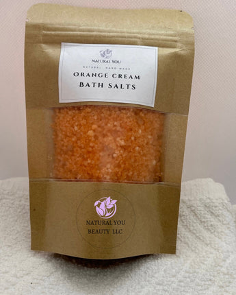 ORANGE CREAM NATURAL BATH SALTS